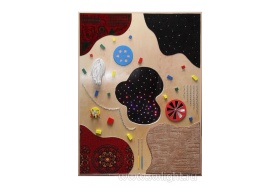 Большая фибероптическая тактильная панель