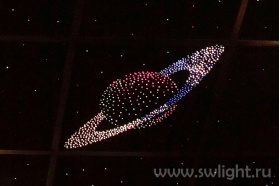 Анимационный фибероптический эффект «Сатурн»